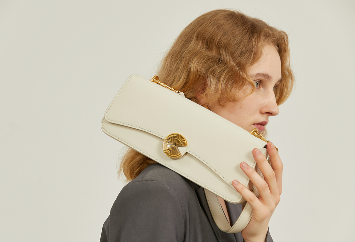 sac à main en cuir véritable carolina