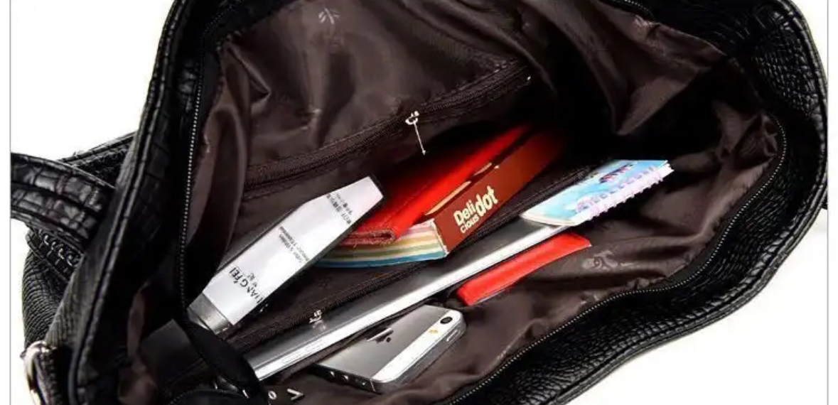 Sac cabas en cuir d’agneau souple