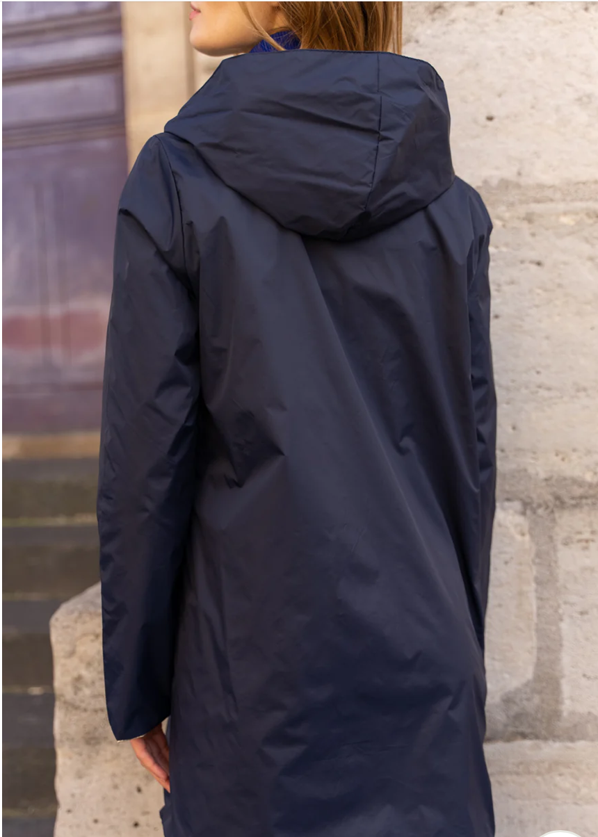 IMPERMÉABLE RÉVERSIBLE LONG