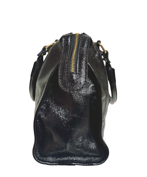 Sac De Selle Western En Cuir Noir – Daarkgreen, Modèle Cantle Bag, Neuf
