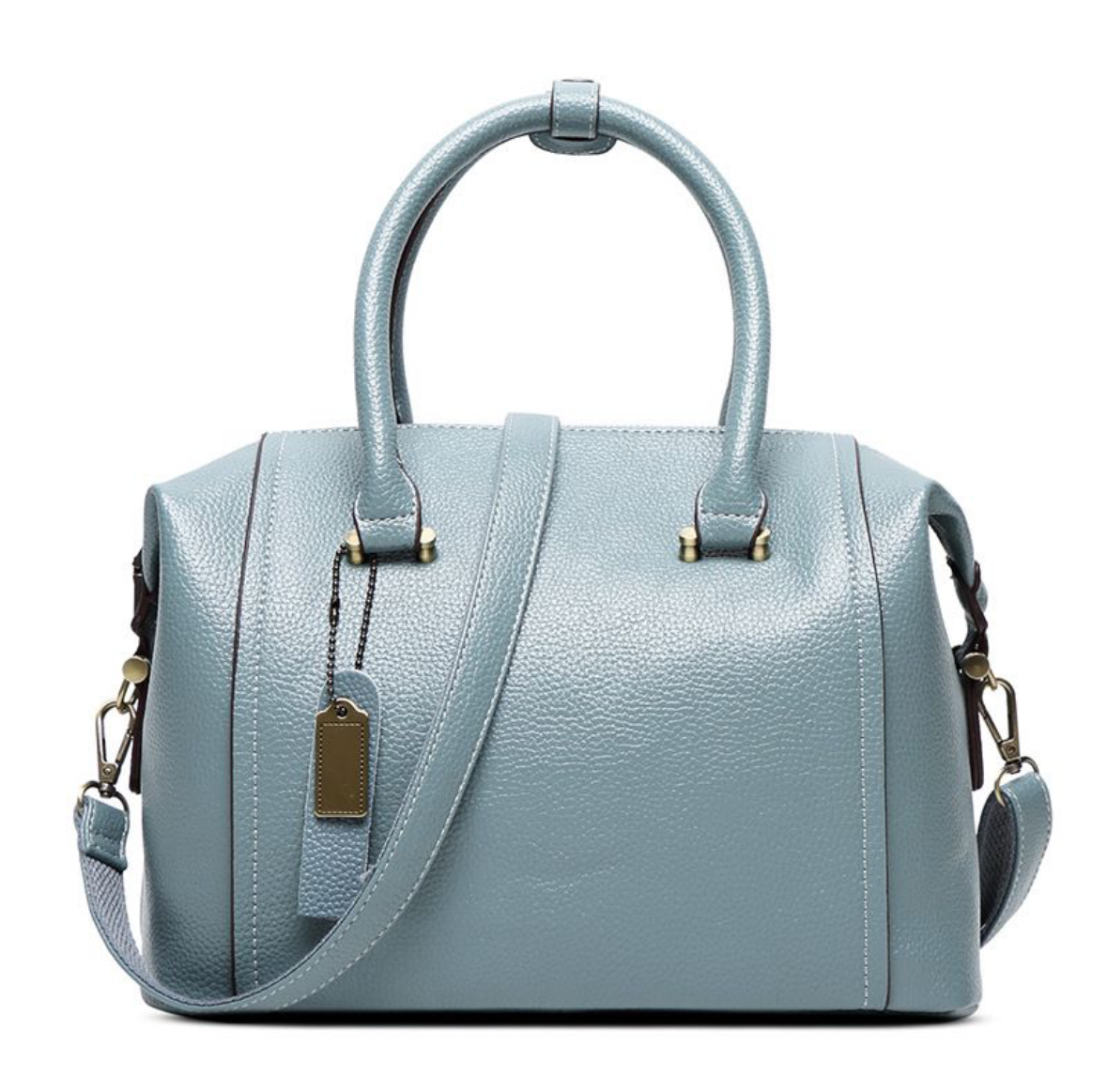 Lisa Genuine Leather Boston Bag