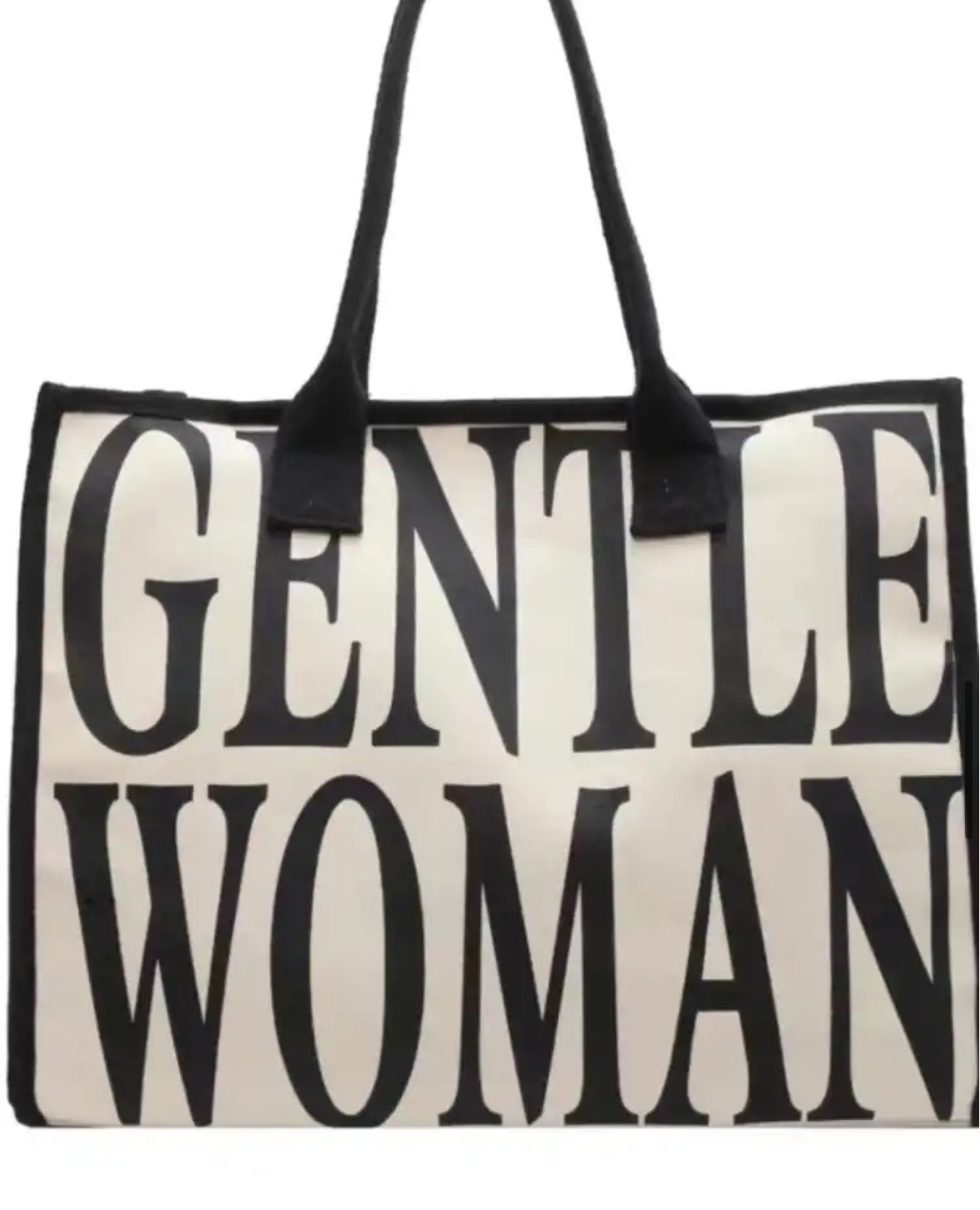 Sac gentle woman en toile zip