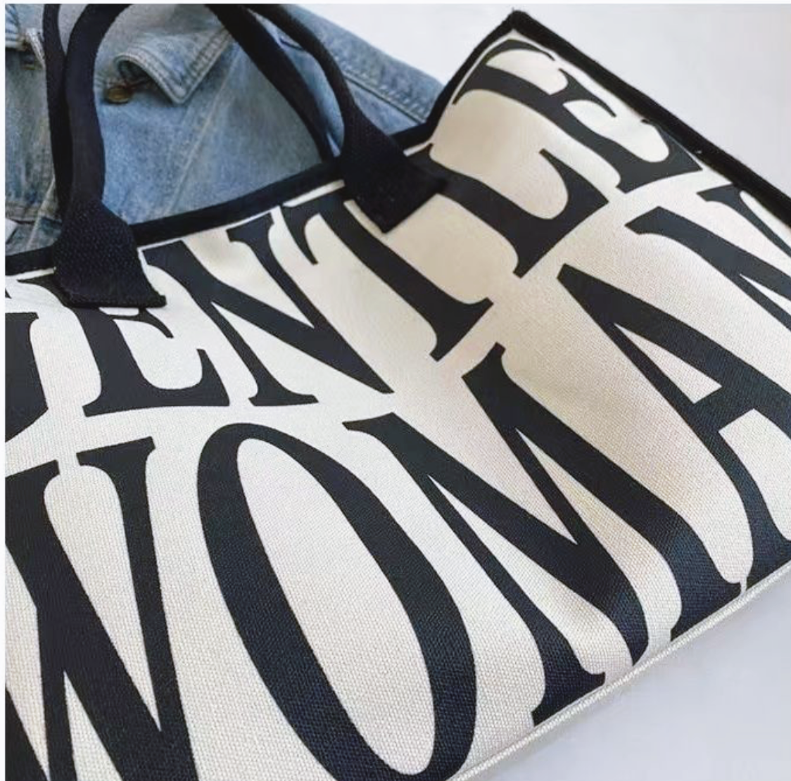 Sac gentle woman en toile zip