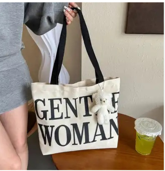 Sac gentle woman en toile