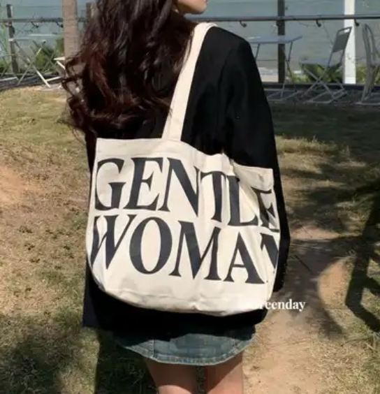 Sac gentle woman en toile